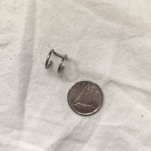 Double ear cuff/ faux piercing